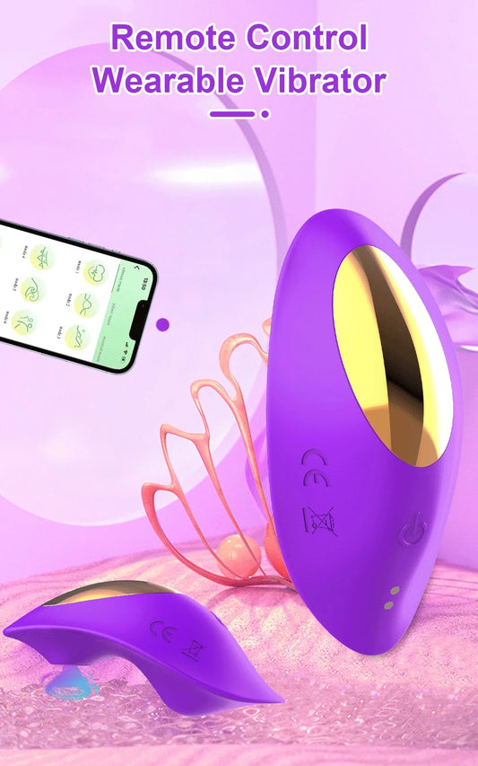 💗 Velvet Sucker by AfterGlow™ – Wearable Dual Clit Stimulator (App-Controlled)