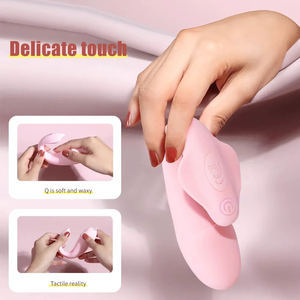 🌸 Blush Pulse by AfterGlow™ – Panty Vibrator – App-Controlled G-Spot + Clit Stimulation