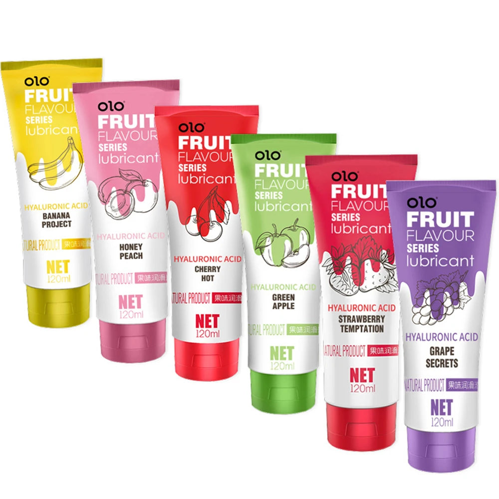 JuicyGlow™ by AfterGlow – Edible Fruit-Flavored Lubricant (120ml)