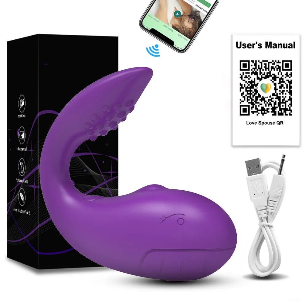 PulseLink by AfterGlow™ – App-Controlled G-Spot Vibrator – Wearable, Wireless, Long-Distance Love Egg