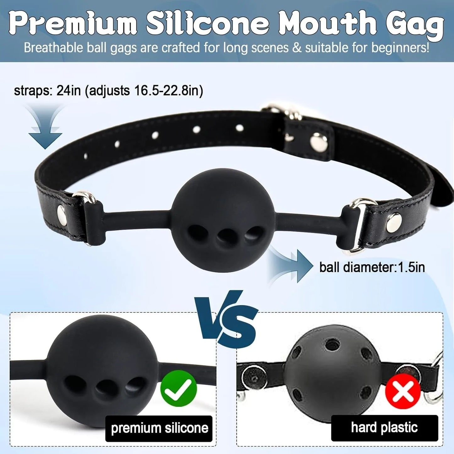 🖤 DomiLuxe™ by AfterGlow – 9-Piece BDSM Essentials Kit