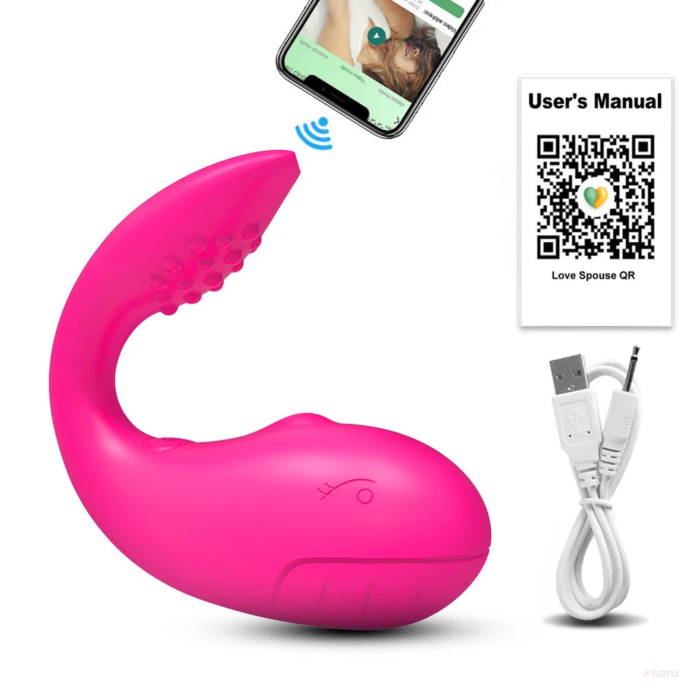 PulseLink by AfterGlow™ – App-Controlled G-Spot Vibrator – Wearable, Wireless, Long-Distance Love Egg