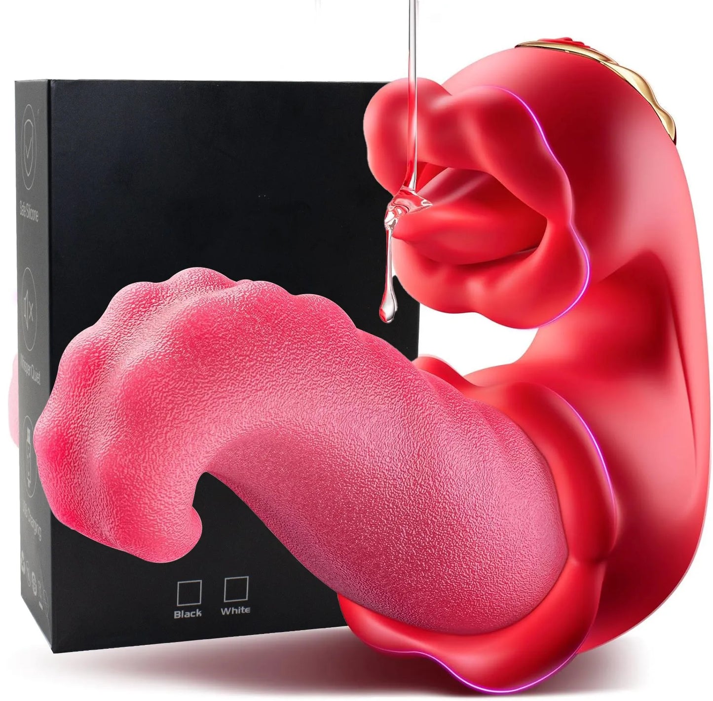🐉 DragonKiss™ 3-in-1 Oral Sex Vibrator by AfterGlow