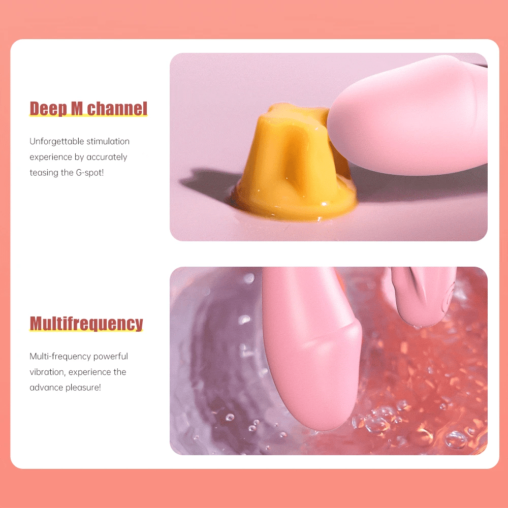 🌸 Blush Pulse by AfterGlow™ – Panty Vibrator – App-Controlled G-Spot + Clit Stimulation