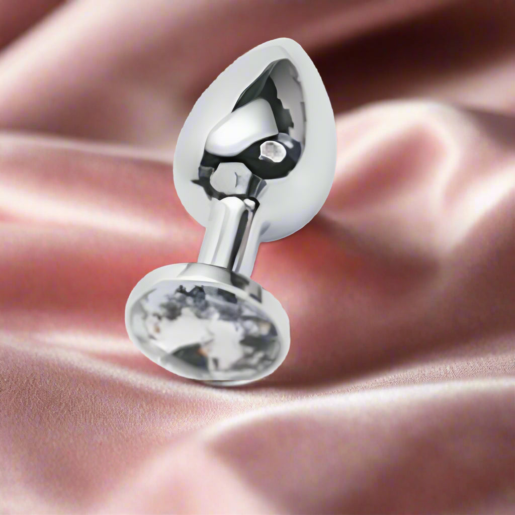 GildedGems™ by AfterGlow – Jeweled Gold Metal Butt Plug (3-Piece Set)