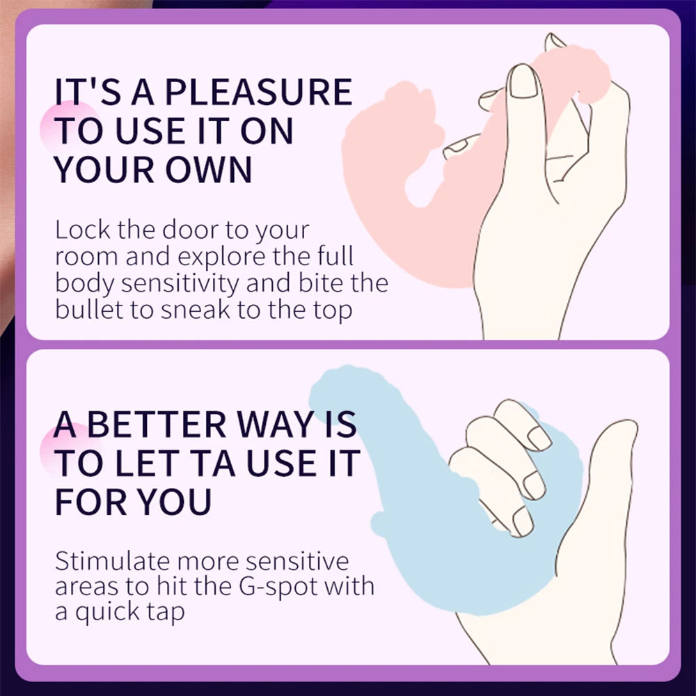 🐉 DragonKiss™ 3-in-1 Oral Sex Vibrator by AfterGlow