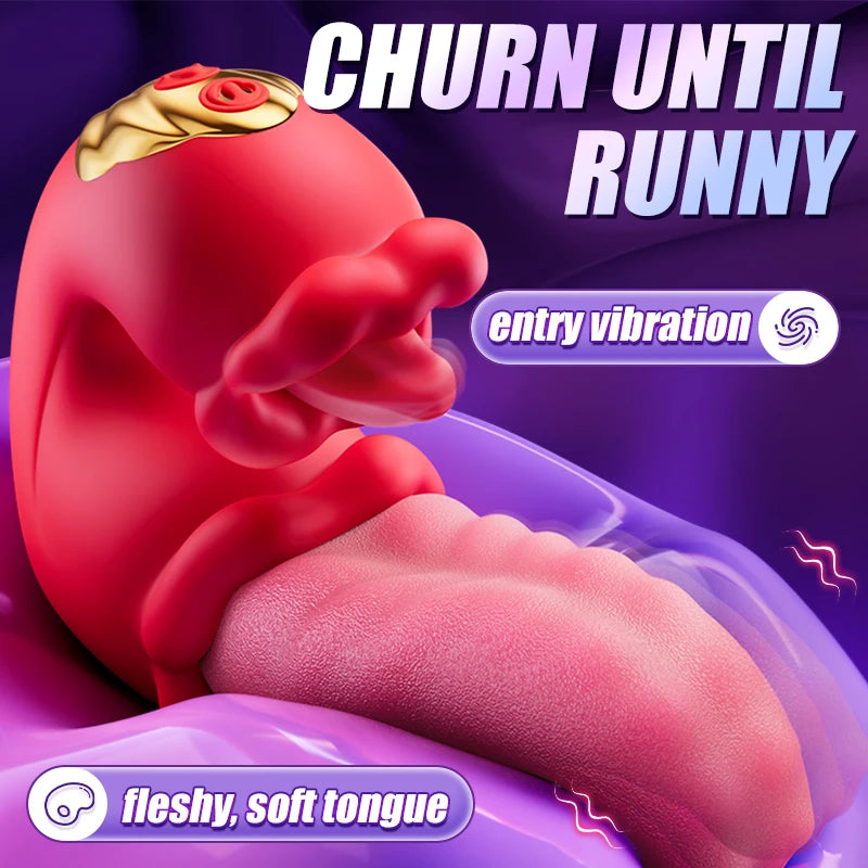 🐉 DragonKiss™ 3-in-1 Oral Sex Vibrator by AfterGlow