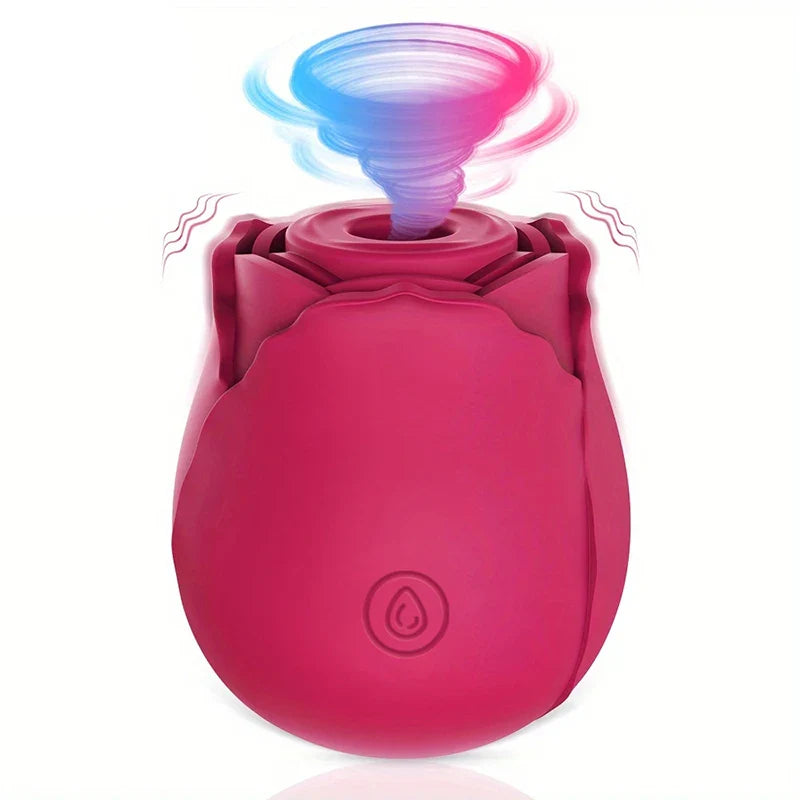 The Kiss by AfterGlow™ – Rose Clitoral Sucking & Licking Vibrator