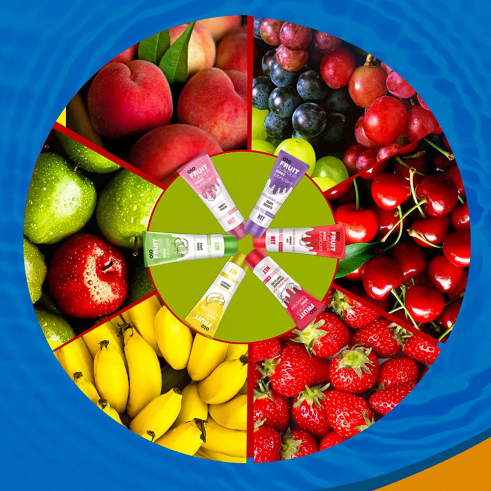 JuicyGlow™ by AfterGlow – Edible Fruit-Flavored Lubricant (120ml)