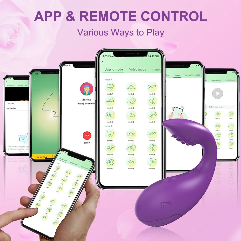 PulseLink by AfterGlow™ – App-Controlled G-Spot Vibrator – Wearable, Wireless, Long-Distance Love Egg