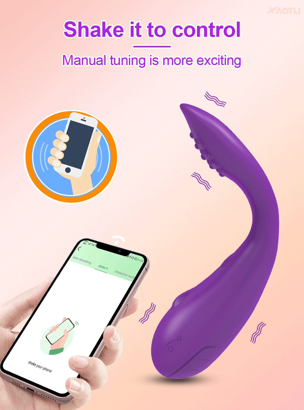 PulseLink by AfterGlow™ – App-Controlled G-Spot Vibrator – Wearable, Wireless, Long-Distance Love Egg