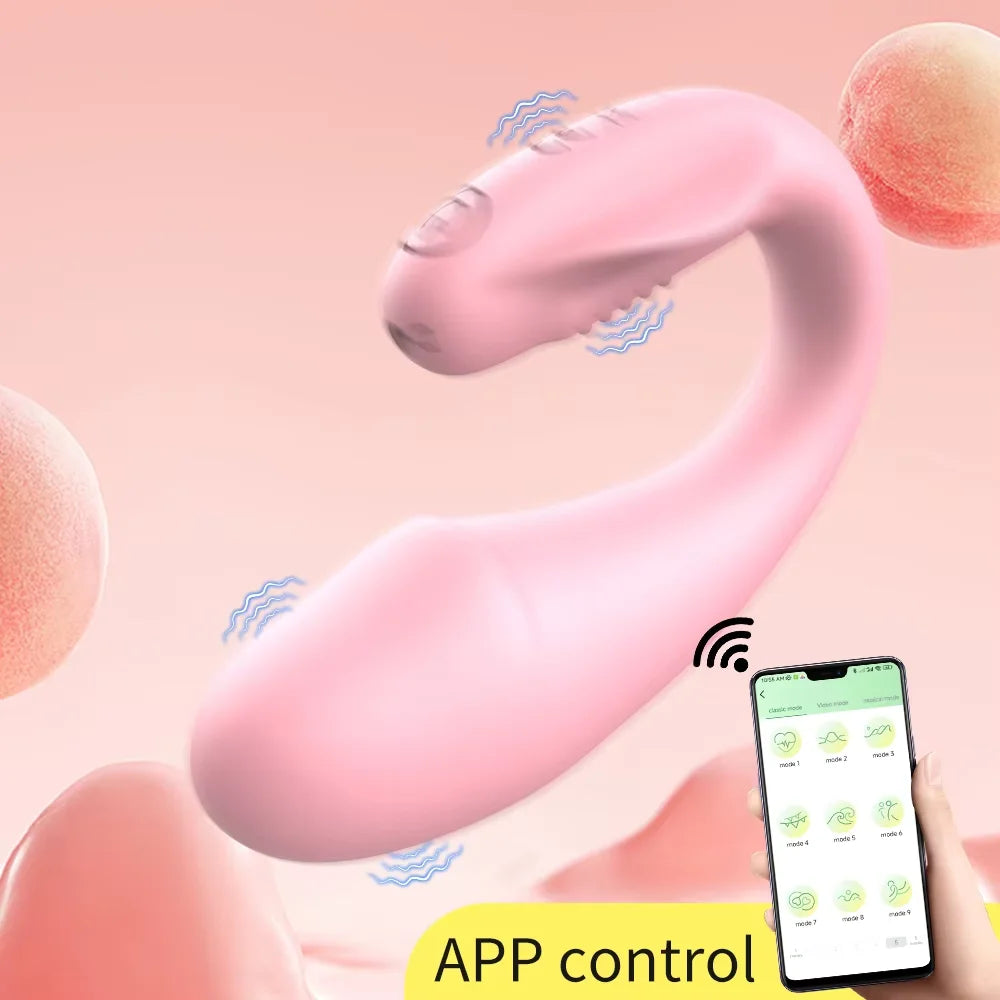 🌸 Blush Pulse by AfterGlow™ – Panty Vibrator – App-Controlled G-Spot + Clit Stimulation
