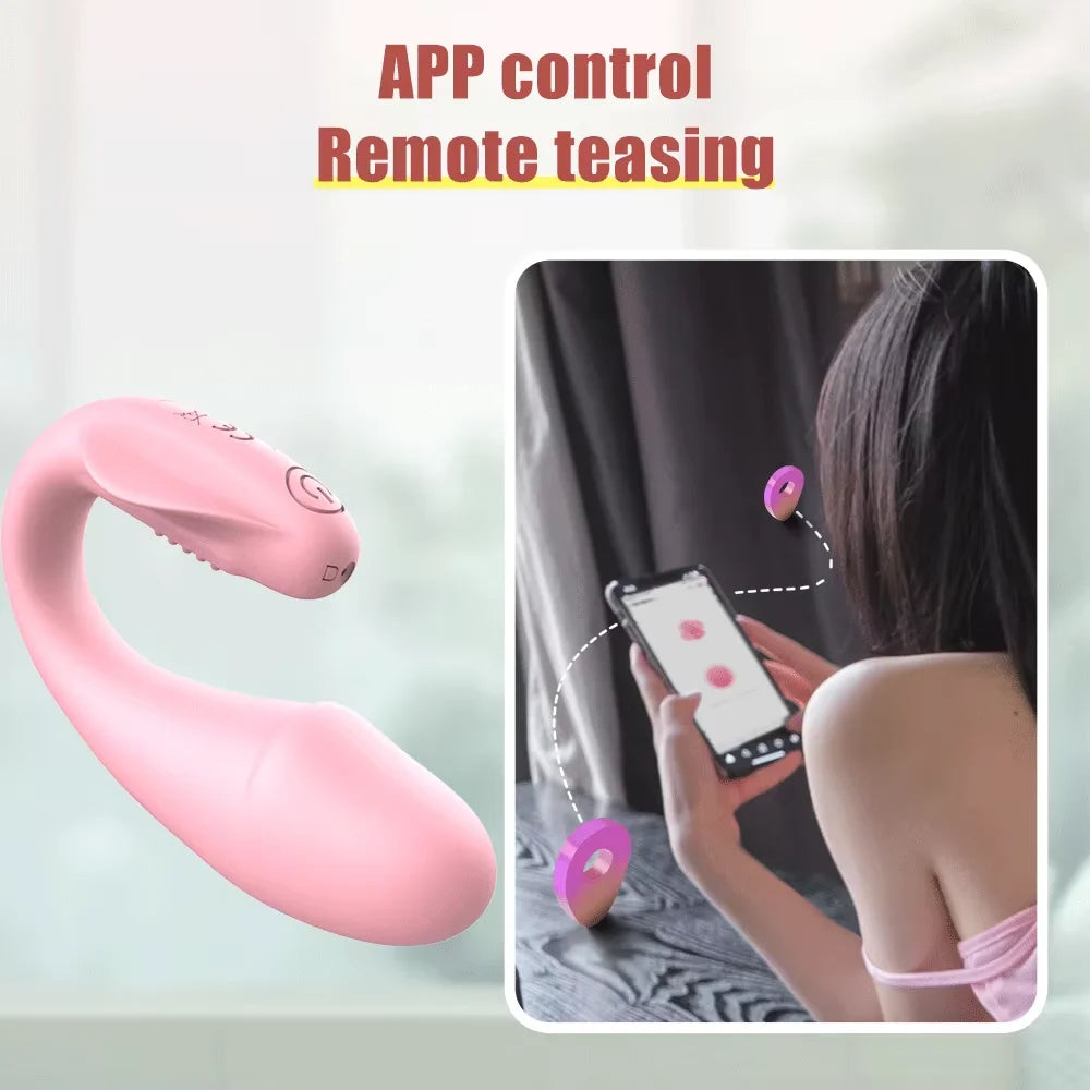 🌸 Blush Pulse by AfterGlow™ – Panty Vibrator – App-Controlled G-Spot + Clit Stimulation