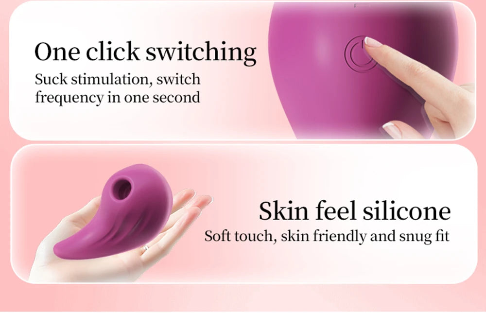 VelvetWave™ by AfterGlow | Suction Pulse Clitoral Stimulator