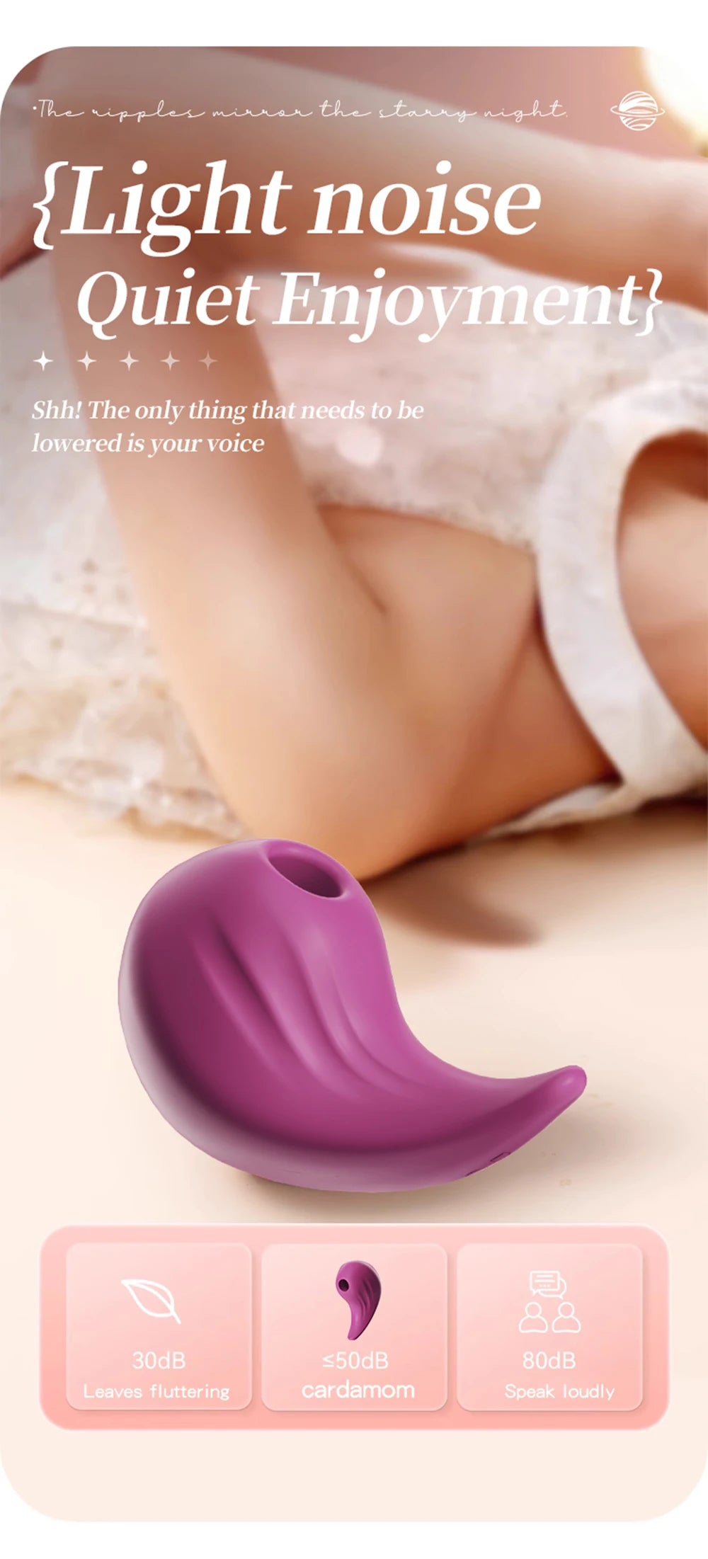 VelvetWave™ by AfterGlow | Suction Pulse Clitoral Stimulator
