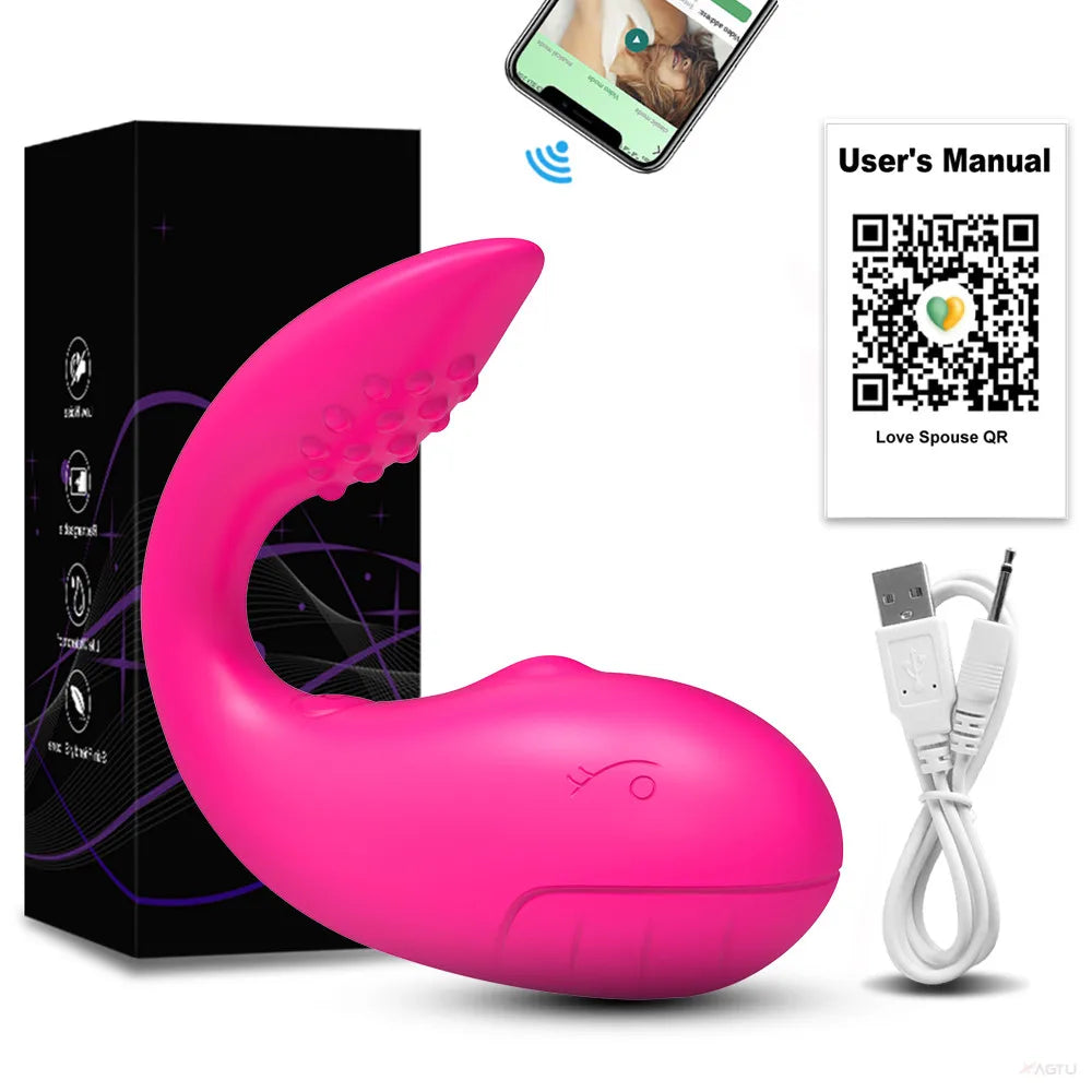 PulseLink by AfterGlow™ – App-Controlled G-Spot Vibrator – Wearable, Wireless, Long-Distance Love Egg